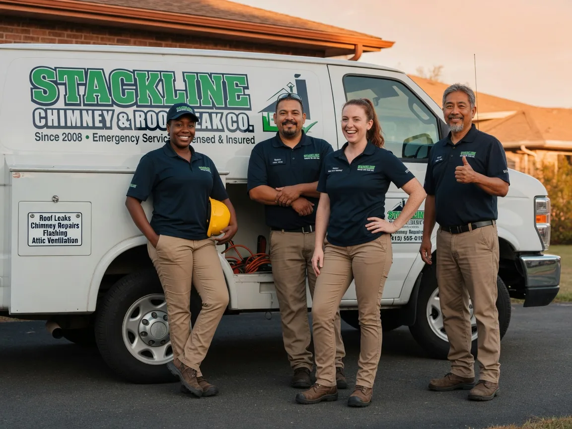 Chimney flashing repair company in Hertel, WI